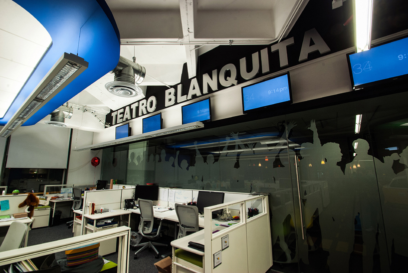 space recreates iconic landmarks of mexico city within google office-designboom-12