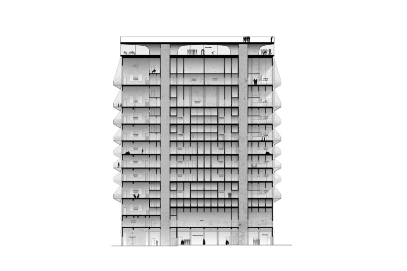 COBE envisions urban silo-designboom-19
