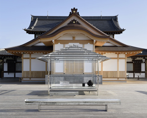 吉冈德仁 造在京都山顶上的玻璃茶室