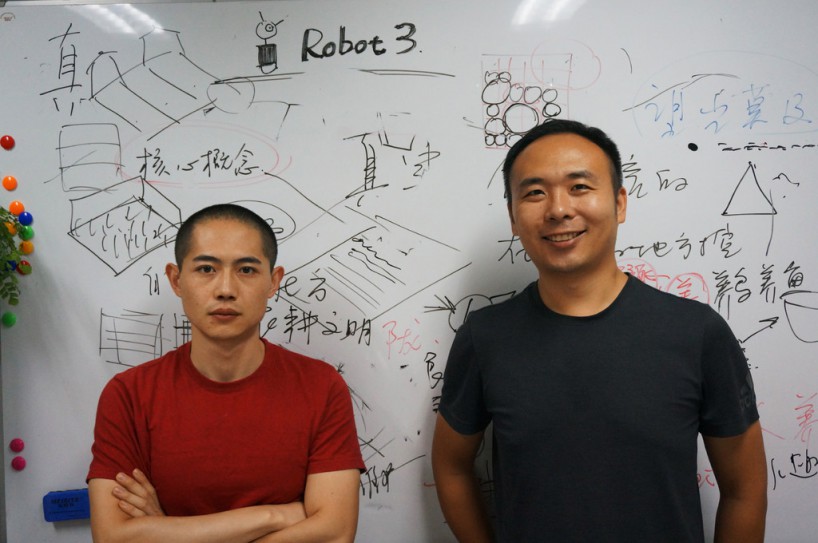 Designer PanFei(right)&WangZhi(left)