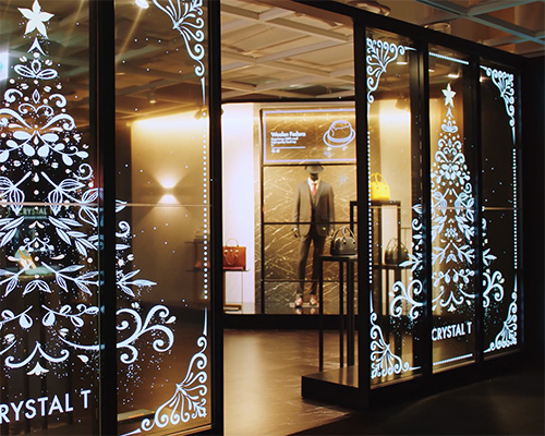 设计界的“科技与狠活”，透明OLED打开店装美陈新视野